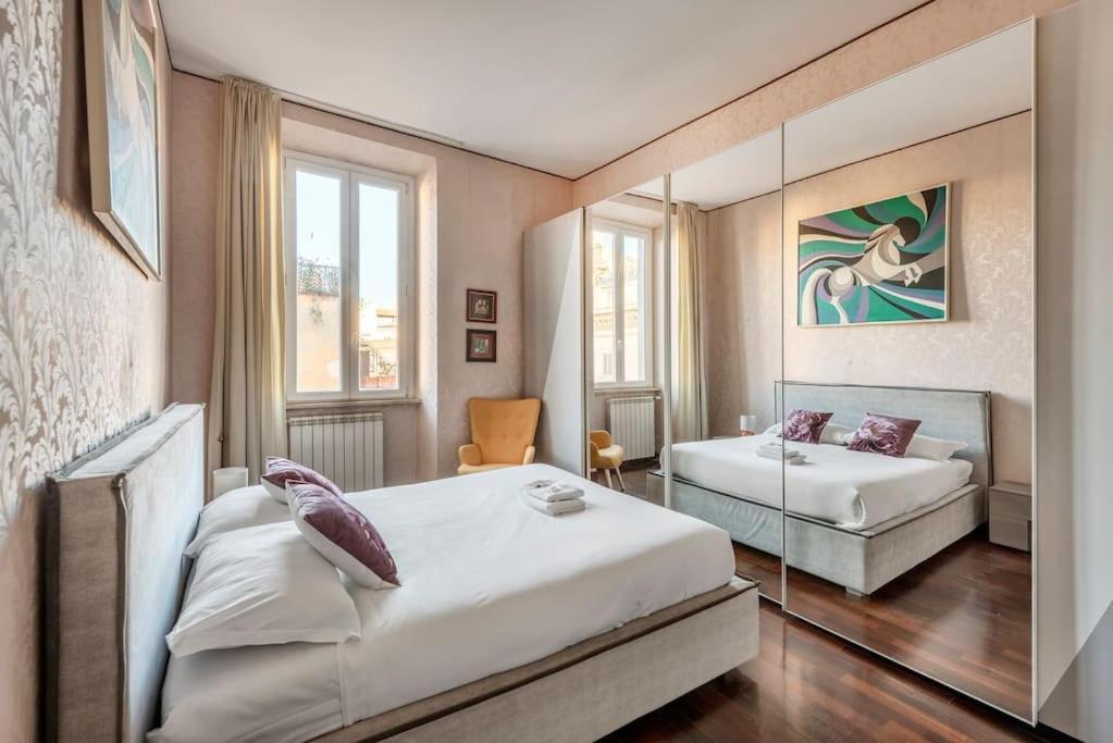 Stunning Center Rome Apartment Luaran gambar